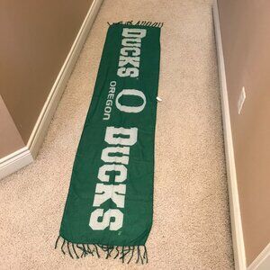 University of Oregon Ducks Women's Scarf Size W77" x H18" Sheer RARE NEW